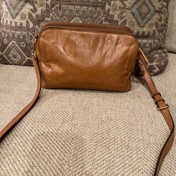 Michael Kors brown leather crossbody - Picture 4 of 10